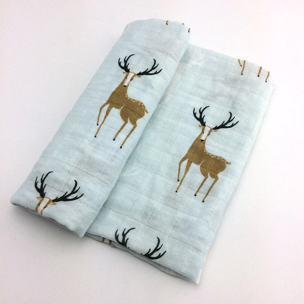 Tanner Farm Animals Swaddle Bamboo Baby Blanket main image 0