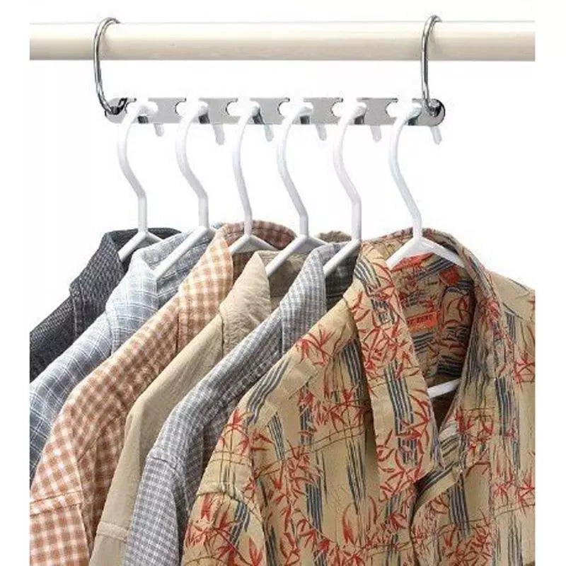 Magic Clothes Hanger Hanging Chain Metal Cloth Closet Hanger Shirts Tidy Save Space Organizer Hangers for clothes