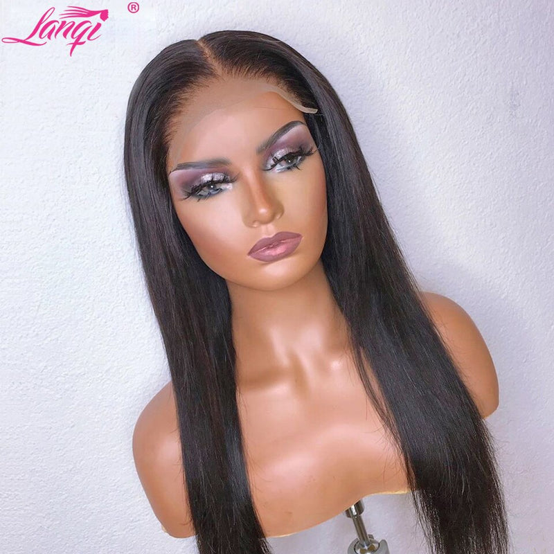 Straight Fleced Front Wig