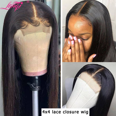 Straight Fleced Front Wig