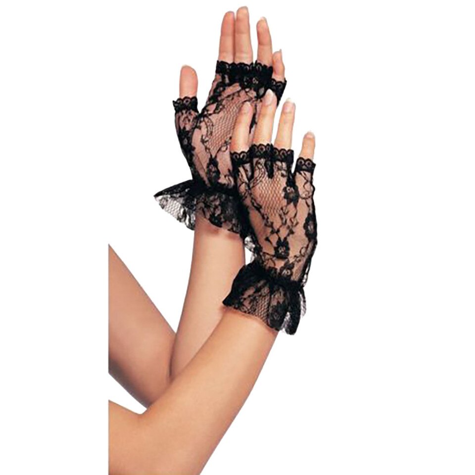 Black Puffer Gloves
