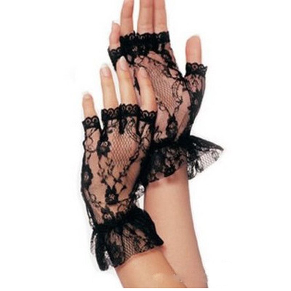 Black Puffer Gloves