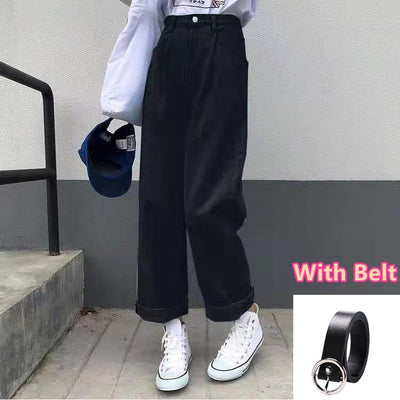 High Waisted Denim Jeans