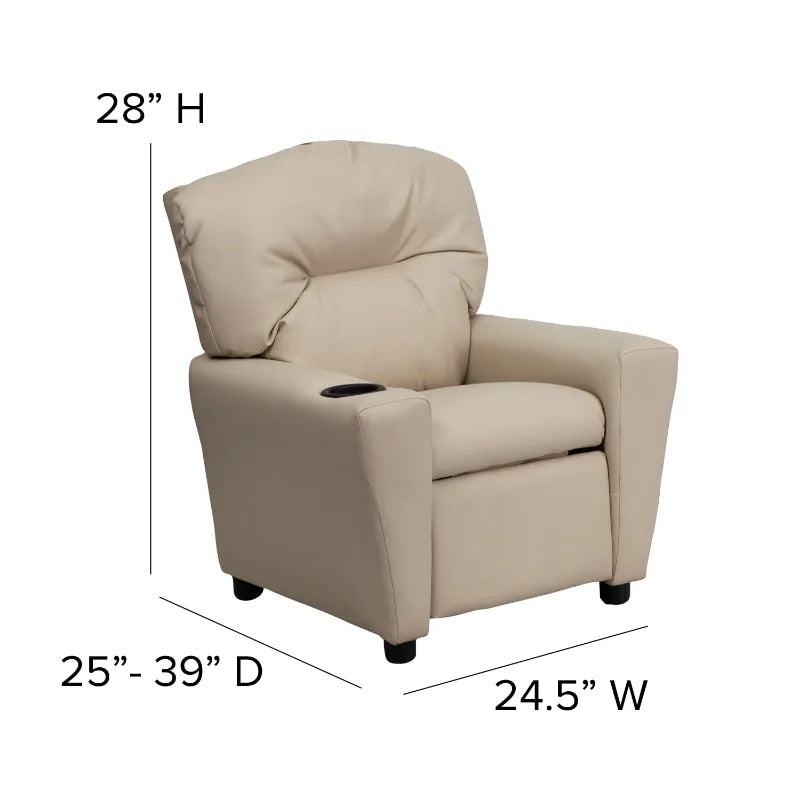 Contemporary Adjustable Children Sofa Kids Recliner