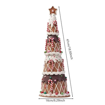 Test0223: Decoration Wooden Christmas Tree Decor