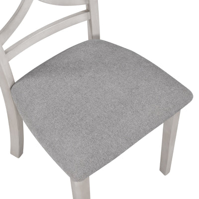 Farmhouse Rustic Wood Kitchen Dining Chairs