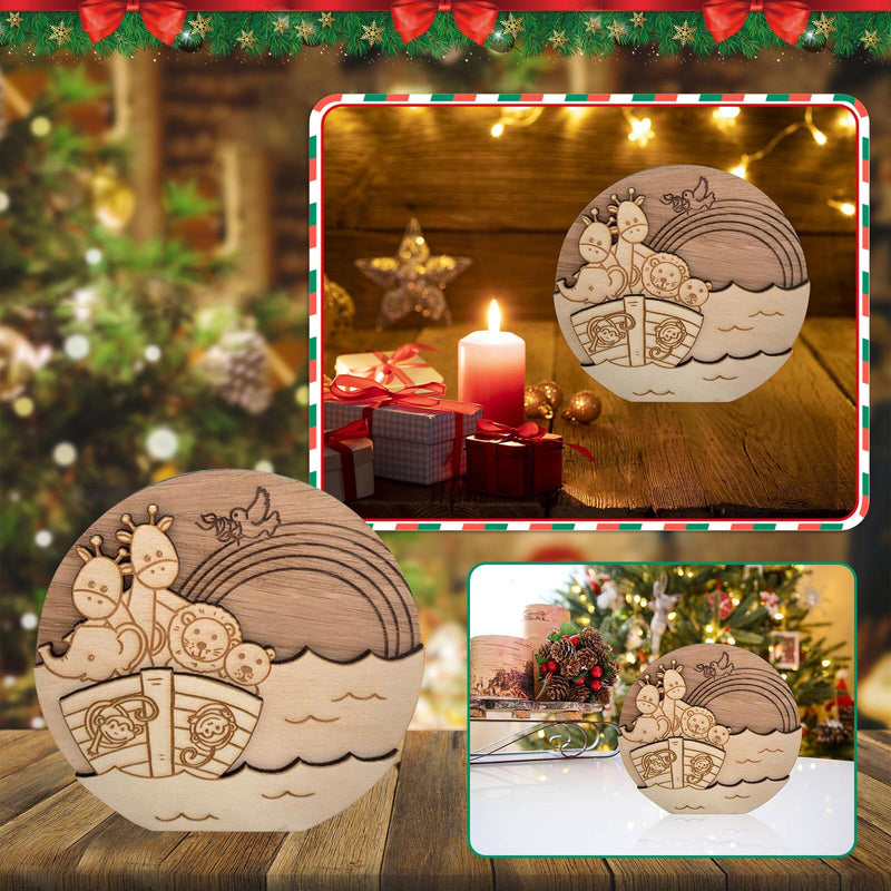 Wooden Christmas Tree Decoration