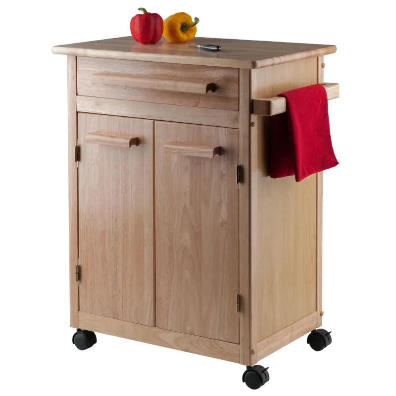Winsome Wood Hackett Kitchen Storage Cart