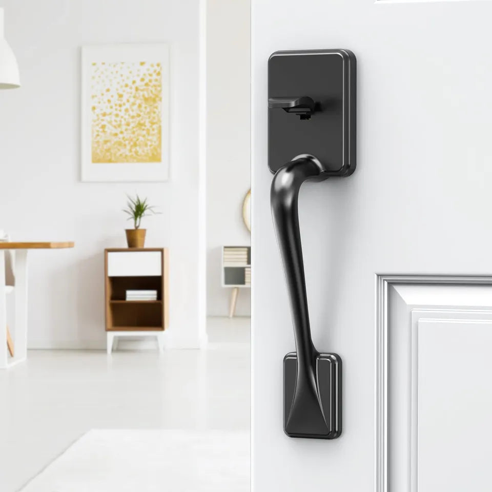 Custom Modernist Stainless Steel Key Lock